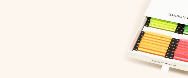 Neon Revolution: Introducing Neon-Coloured Eyelash Extensions