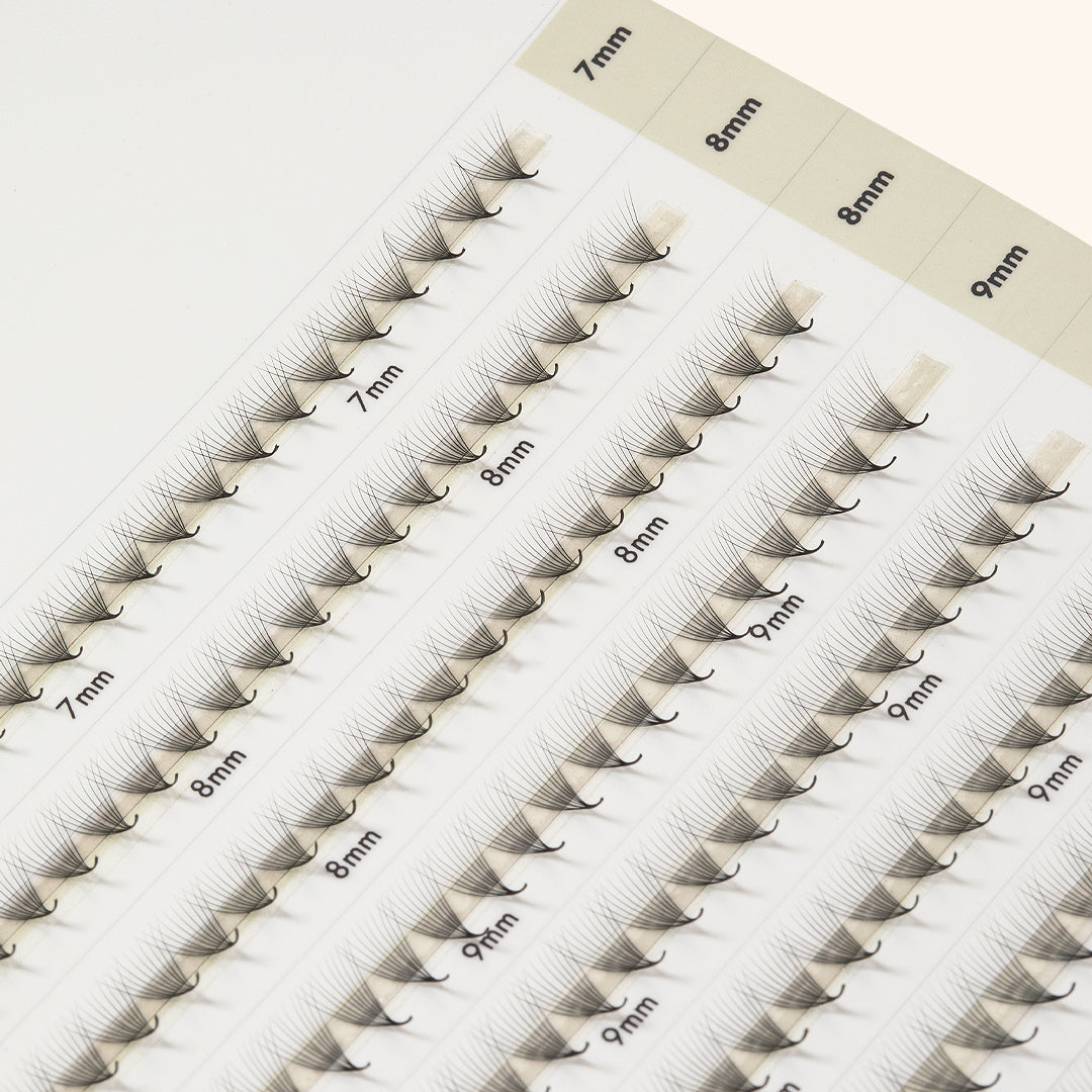 Best Narrow Premade Lash Fans Mayfair 10D 0.03 640 fans - Mixed Lengths, Best Eyelash Extensions Narrow Premade Lash Fans