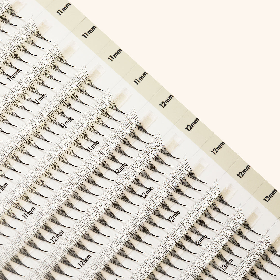 Best Narrow Premade Lash Fans Mayfair 8D 0.05 720 fans - Mixed Lengths, Best Eyelash Extensions Narrow Premade Lash Fans