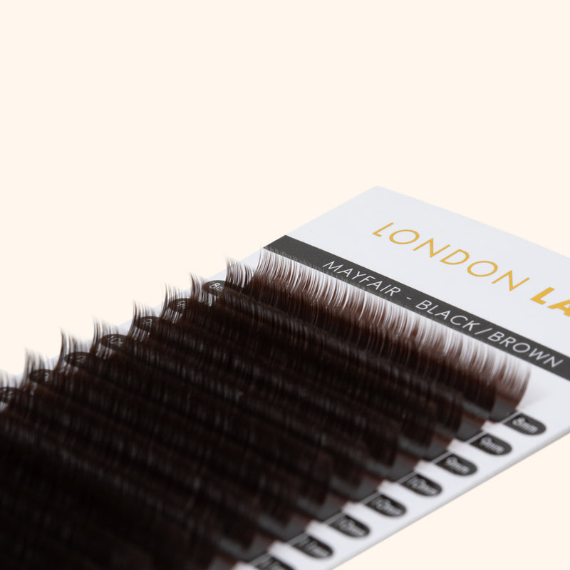 Black Brown  Lashes - Ristretto Collection 0.05 Singles
