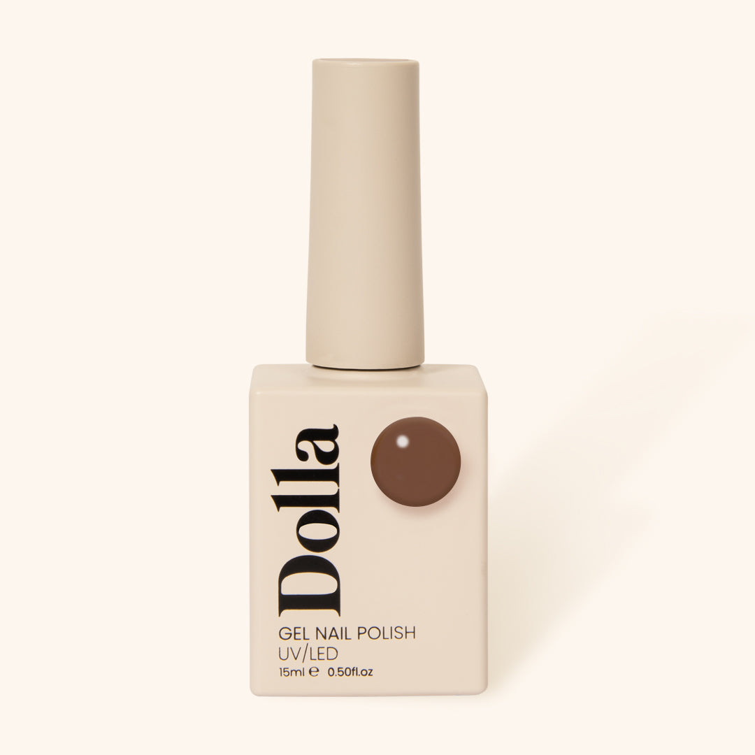 &quot;Choc Mocha&quot; gel nail polish bottle