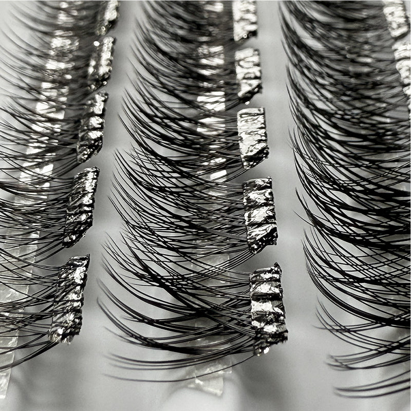 London Lash Pre-Glued Cluster Lashes - Natural Look