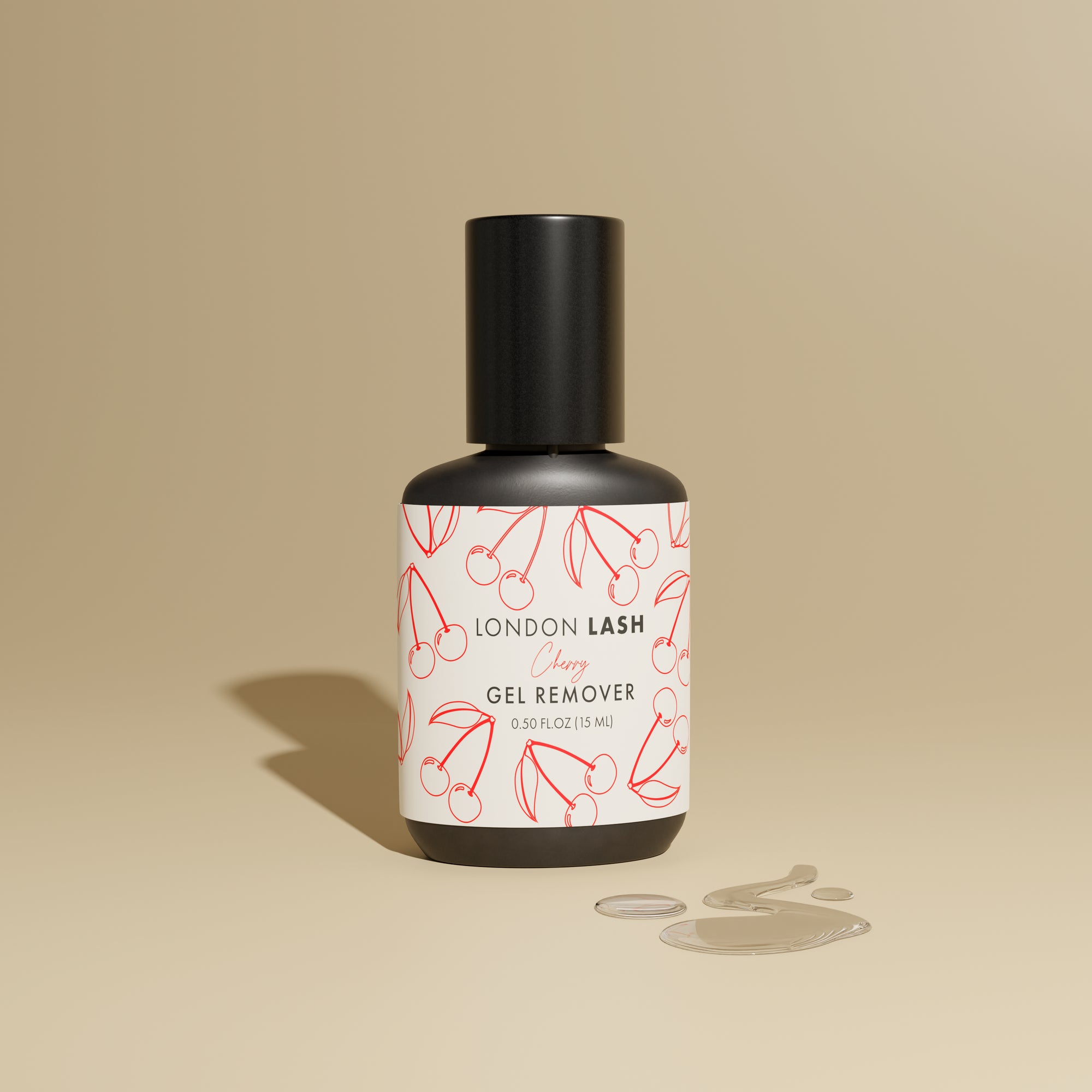 Gel Eyelash Extensions Remover (15ml) - Cherry 