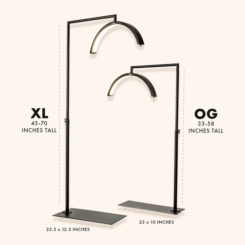 best light with phone clip for beauty professionals, best light for Lash Techs, best light for lash salon