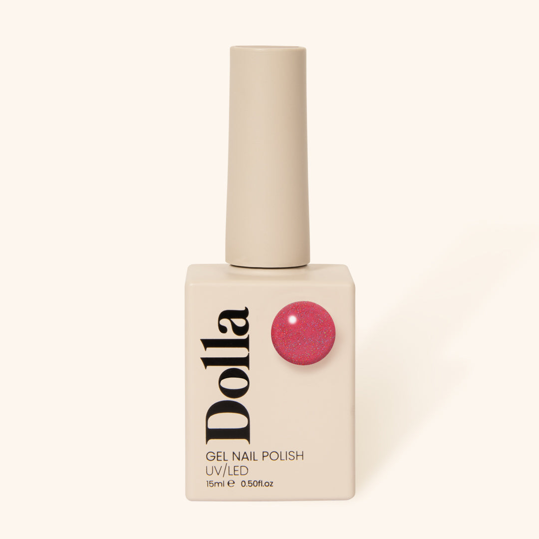 "Pink Bling" gel nail polish bottle