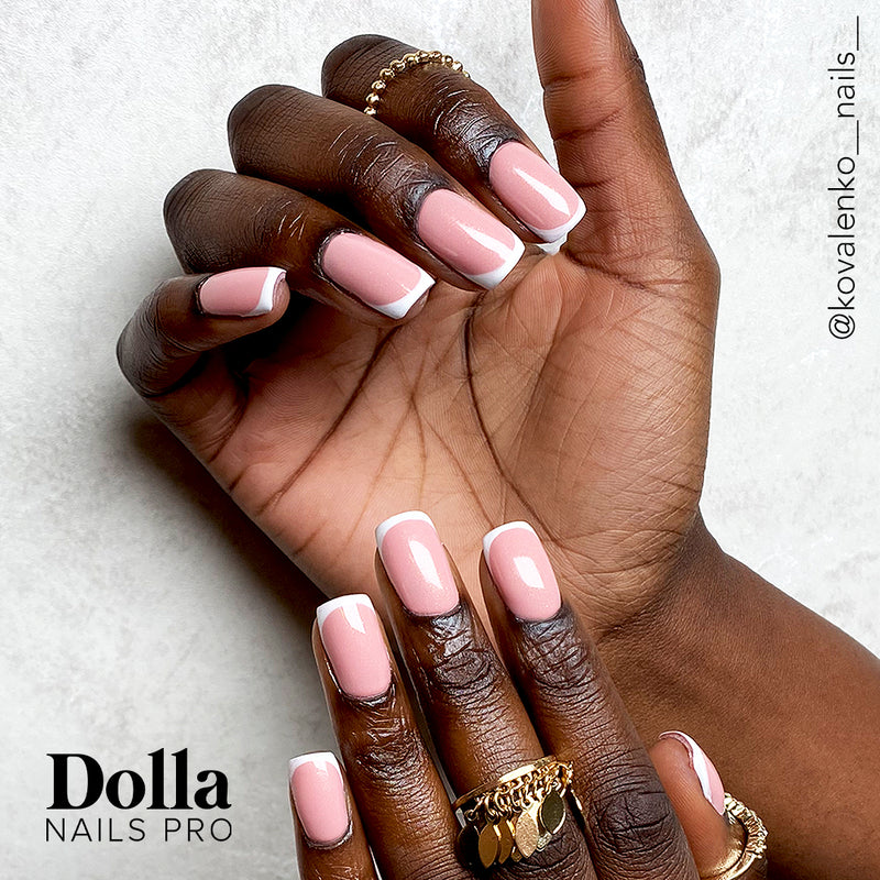 Nails painted with Self-Made gel nail polish