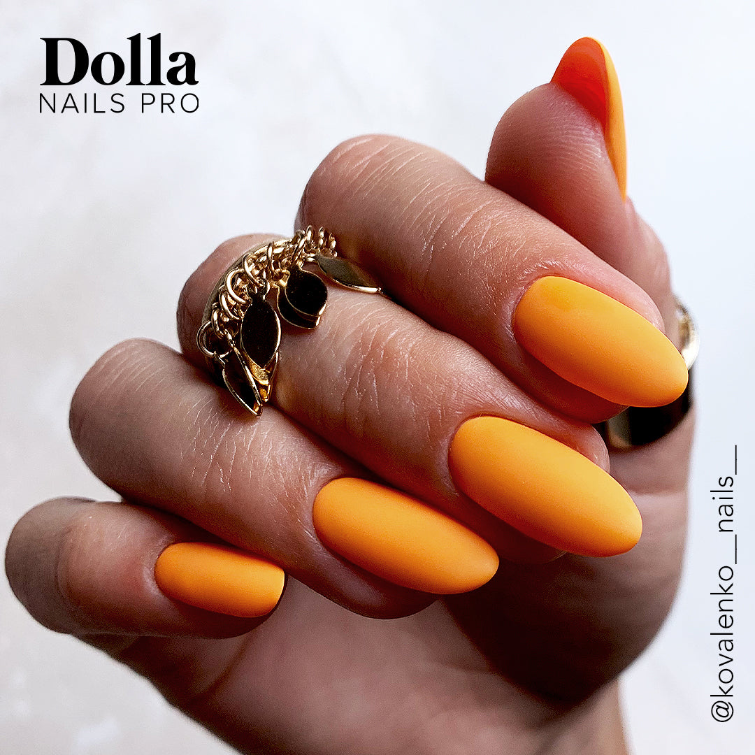 "Tangerine Dream" gel nail polish bottle