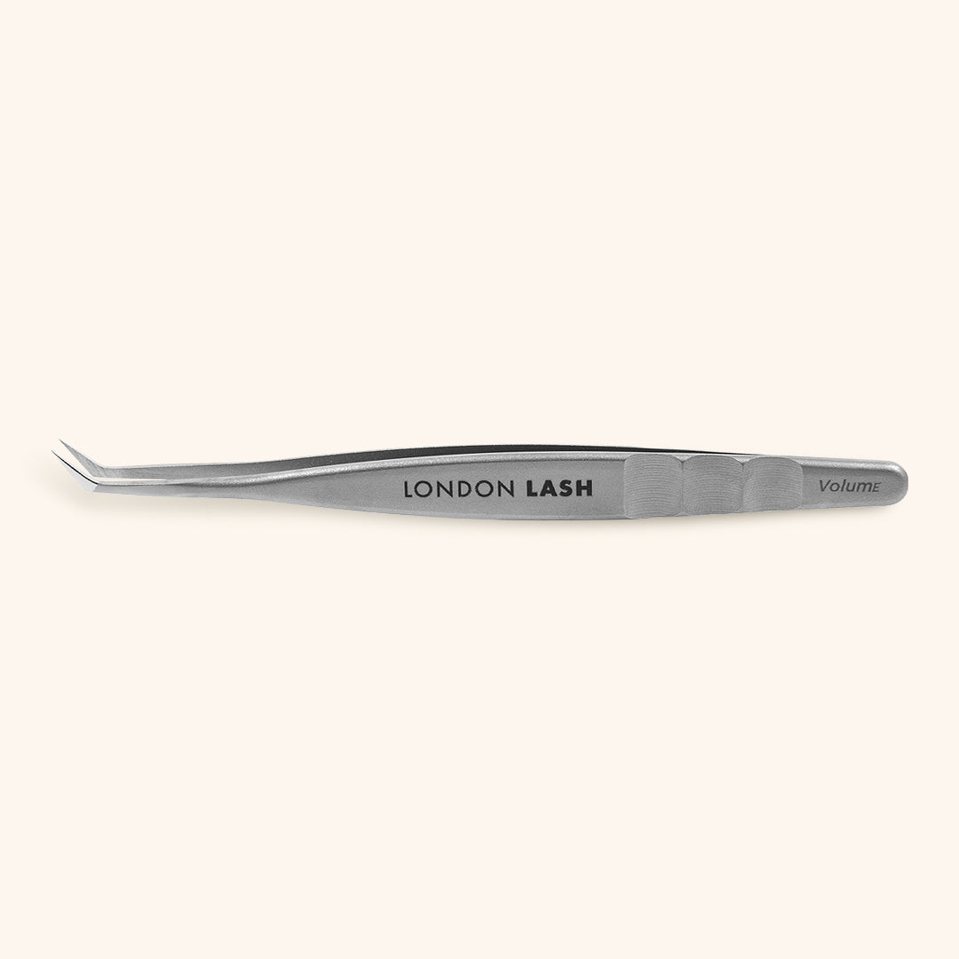 Precision Tip Volume Eyelash Extensions Tweezers for detailed application