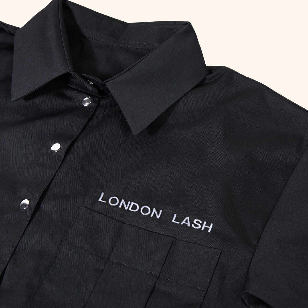 Beautiful London Lash Tunic for Lash Technicians, Lash Tech Uniform