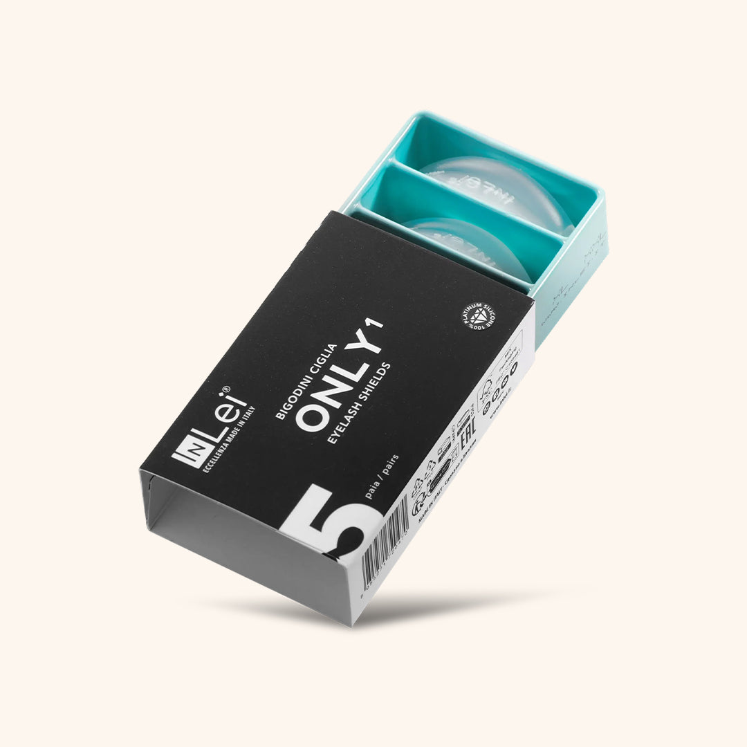 black box of inlei silicone lash curlers for lash lamination 