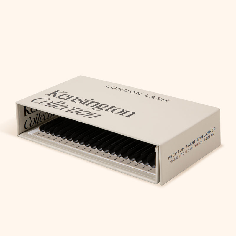 Kensington lashes, volume lash extensions on lash tray, best volume lashes, best eyelash extensions for volume, best Russian volume lashes, best eyelash extensions for volume 0.085