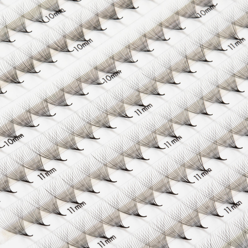 Best Narrow Premade Lash Fans Mayfair 16D 0.03 500 fans - Mixed Lengths, Best Eyelash Extensions Narrow Premade Lash Fans