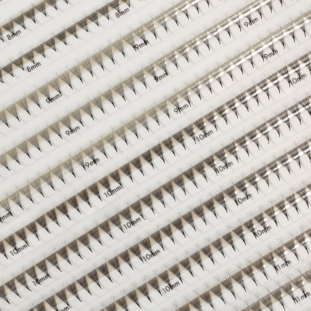Best Narrow Premade Lash Fans Mayfair 8D 0.05 720 fans - Mixed Lengths, Best Eyelash Extensions Narrow Premade Lash Fans