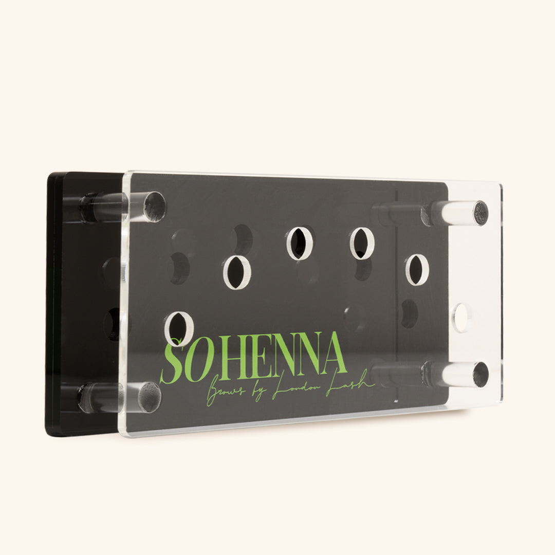 Vertical image of So Henna Brush Holder