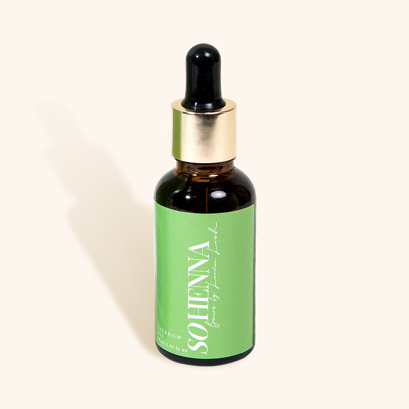So Henna brow oil for henna brows aftercare