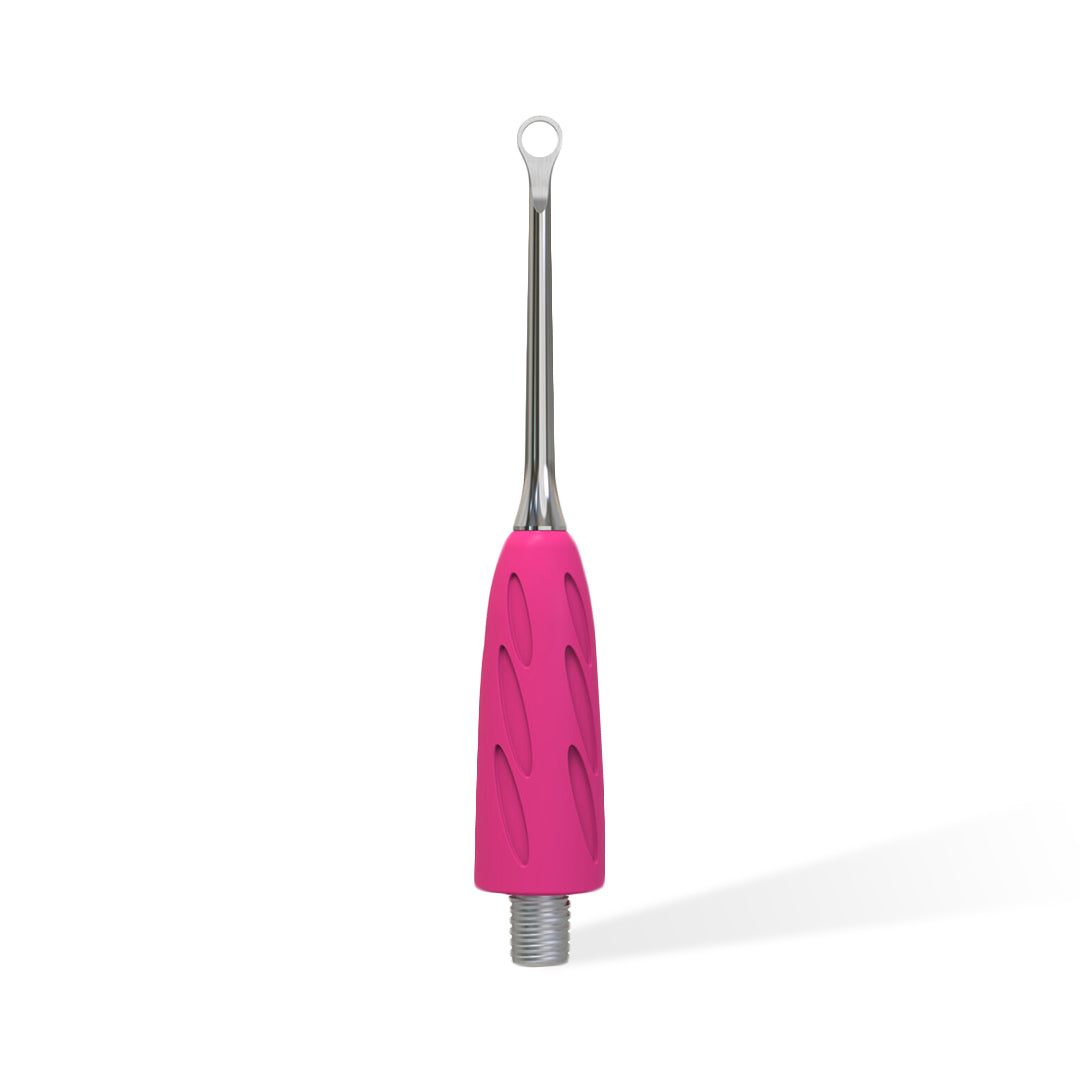 metallic with pink base Loop Pusher replacement on the white background