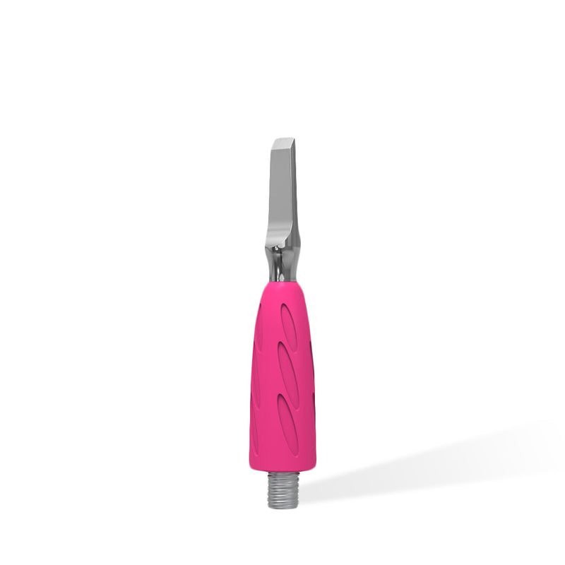 Detail image of straight edge pusher blade by Staleks