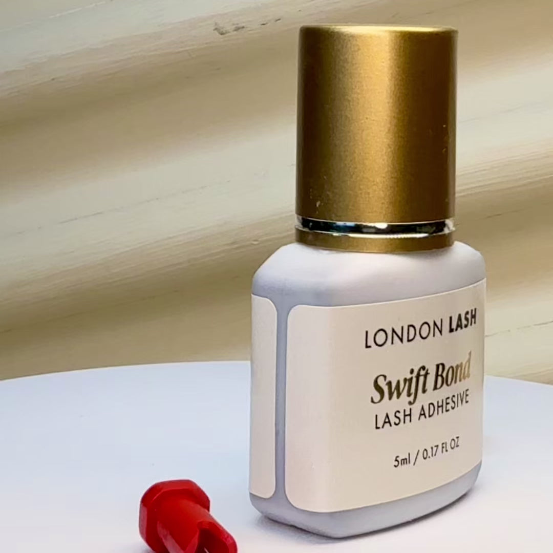 Swift Bond Eyelash Extension Glue, the best lash extension glue, best eyelash extension glue, best lash extension adhesive, best lash adhesive, strong lash adhesive, best eyelash extensions adhesive 