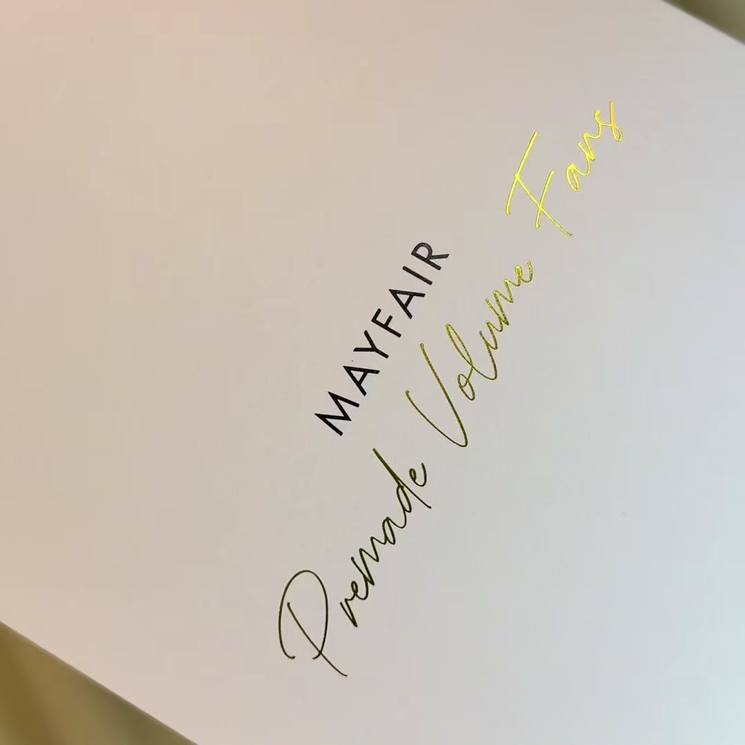 Narrow Premade/Promade Fans 6D 0.06 600 fans - Mixed Lengths