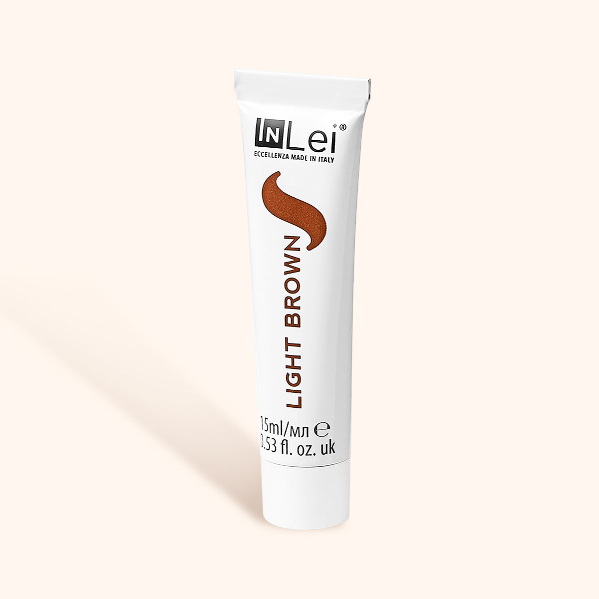 InLei® Lash and Brow light brown tint squeezable tube