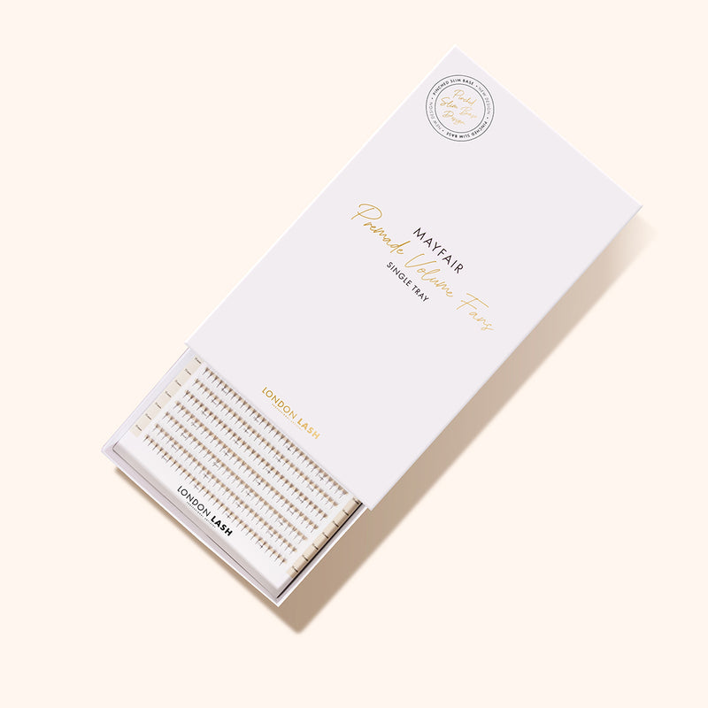 Best Premade Lash Fans Mayfair 4D 0.07 600 fans - Mixed Lengths, Best Premade Eyelash Extensions 