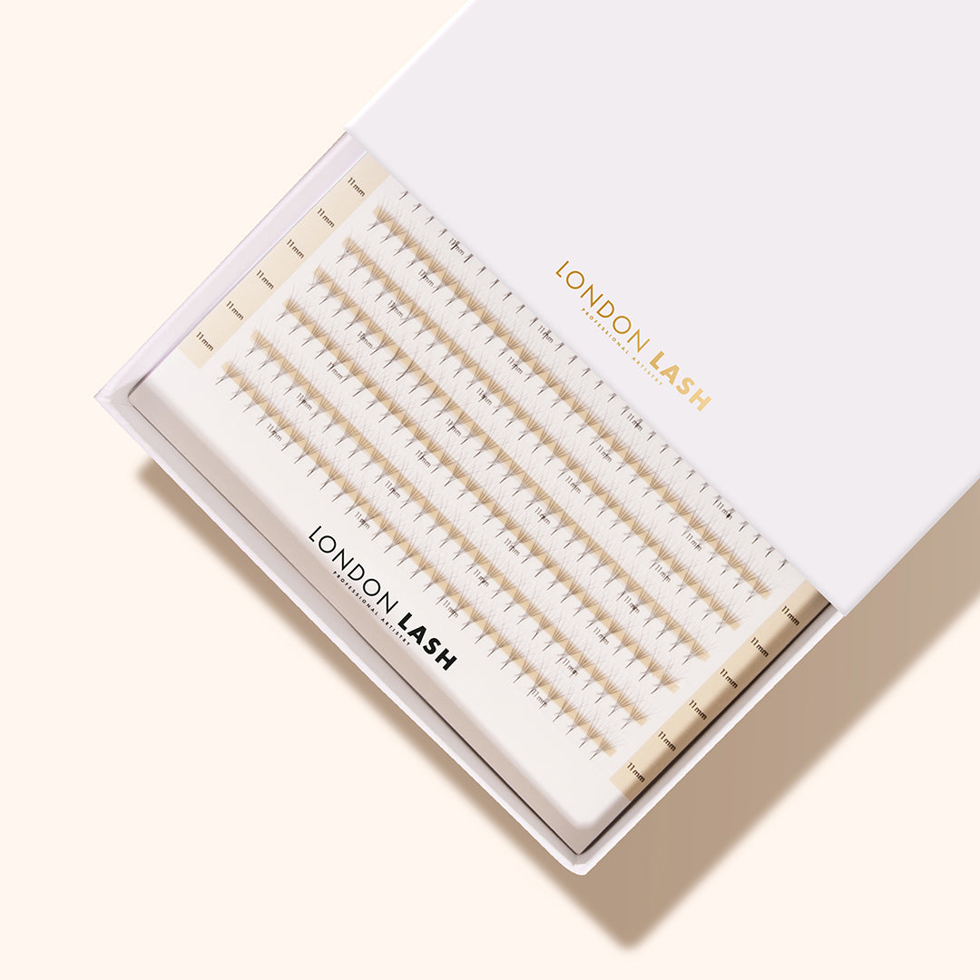 Best Premade Lash Fans Mayfair 5D 0.06 600 fans - Mixed Lengths, Best Premade Eyelash Extensions 