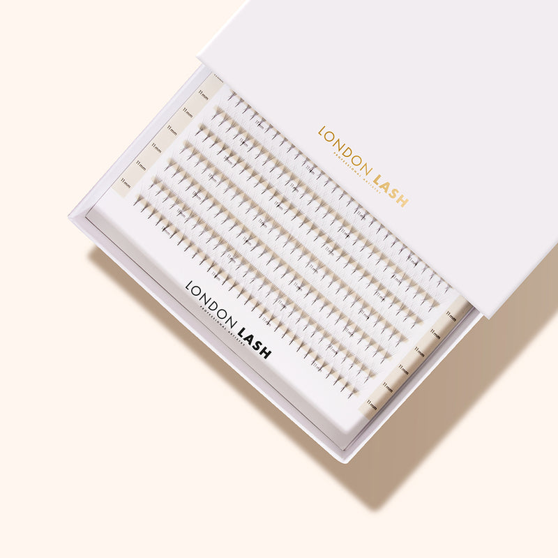 Best Premade Lash Fans Mayfair 6D 0.06 600 fans - Mixed Lengths, Best Premade Eyelash Extensions 