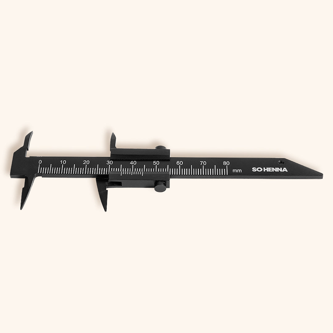 So Henna brow caliper