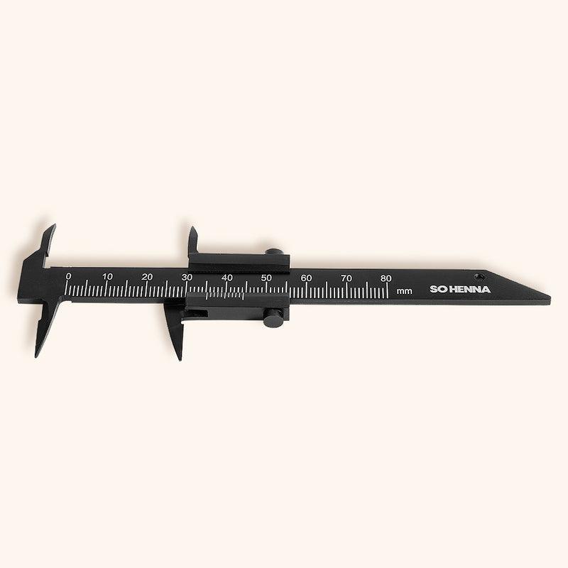 So Henna brow caliper